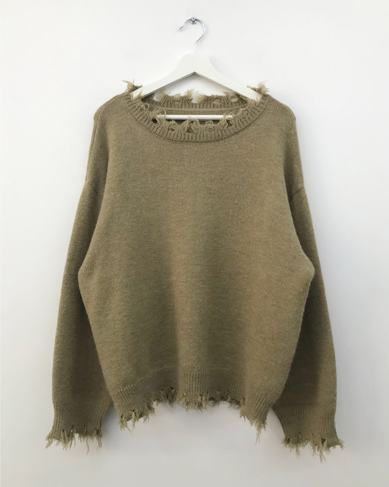 Laru Damage Knit (3color)