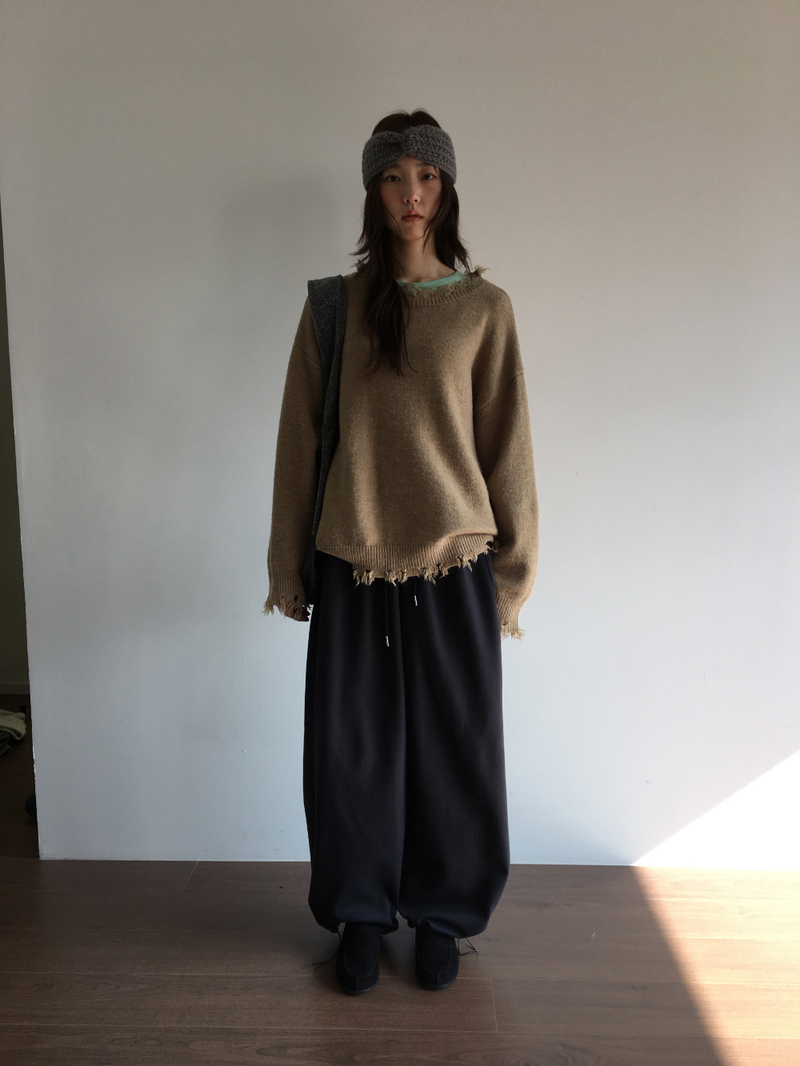Laru Damage Knit (3color)