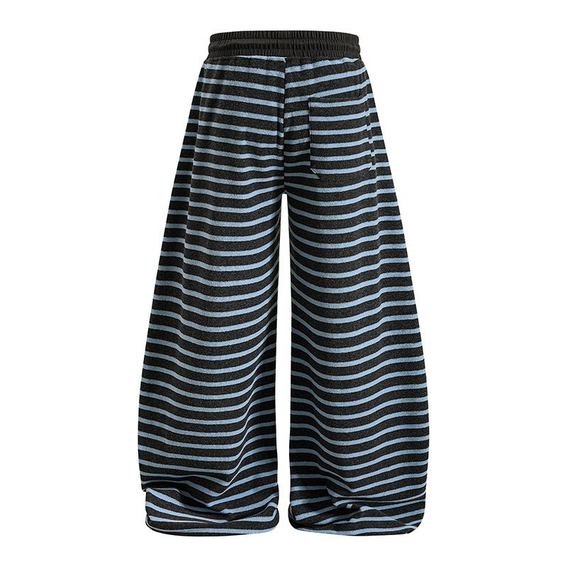 Lily Striped Wide Knit Pants