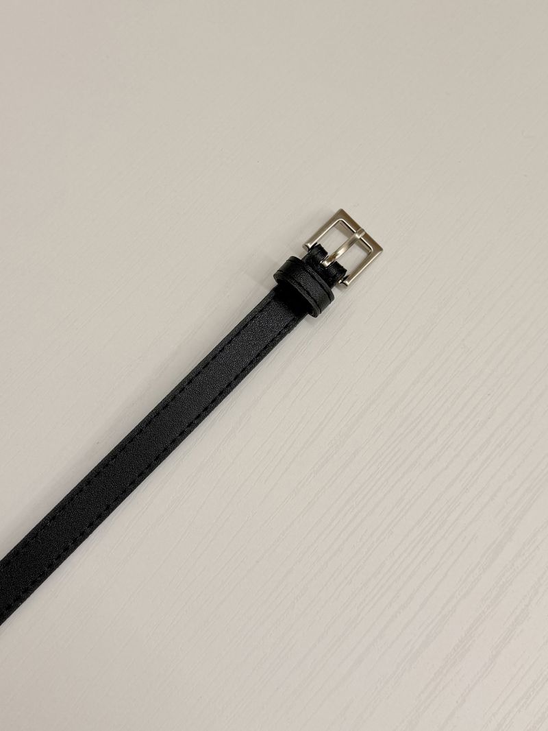 Layered Long Leather Belt