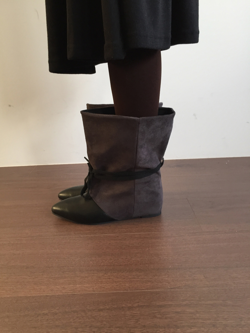 Marceau suede boots (2color)
