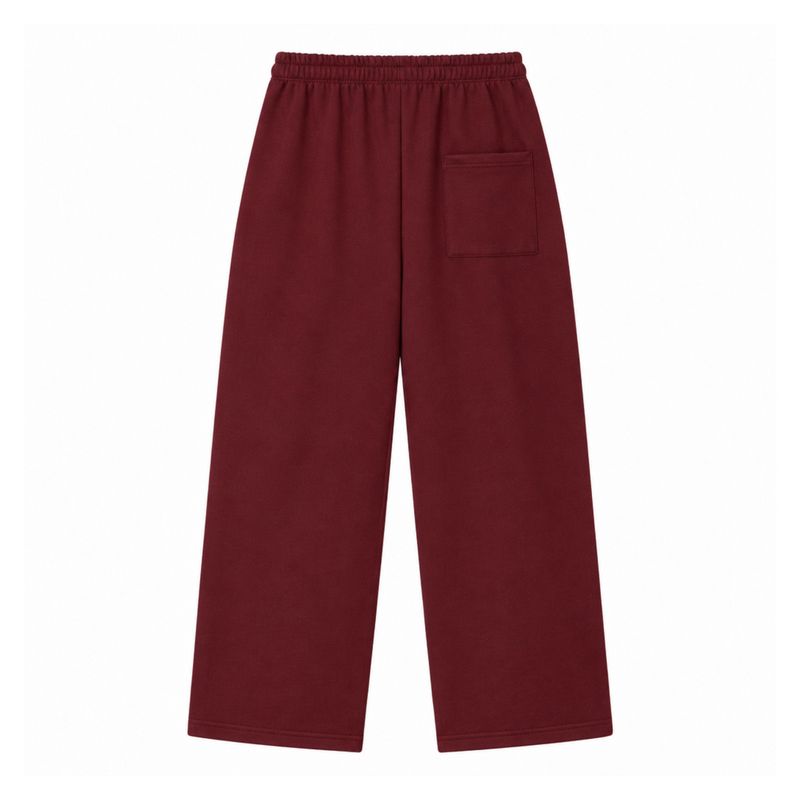 Asel Sweat Pants Burgundy