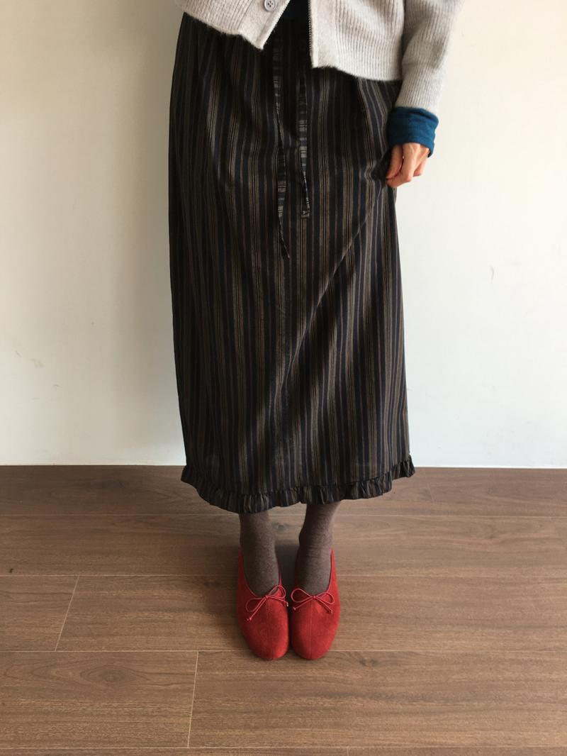 Odette Bow flat shoes (3color)