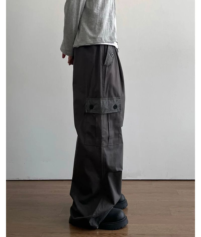 Clay Check Cargo Pants