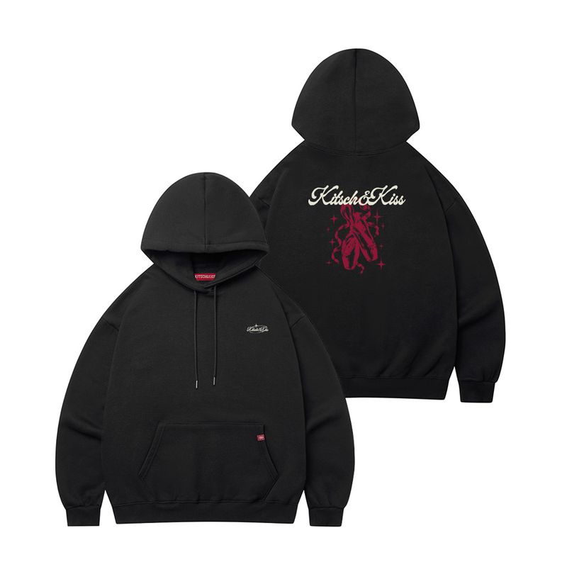 BACK BALLET Oversized Hoodie (SOHKNK-112)