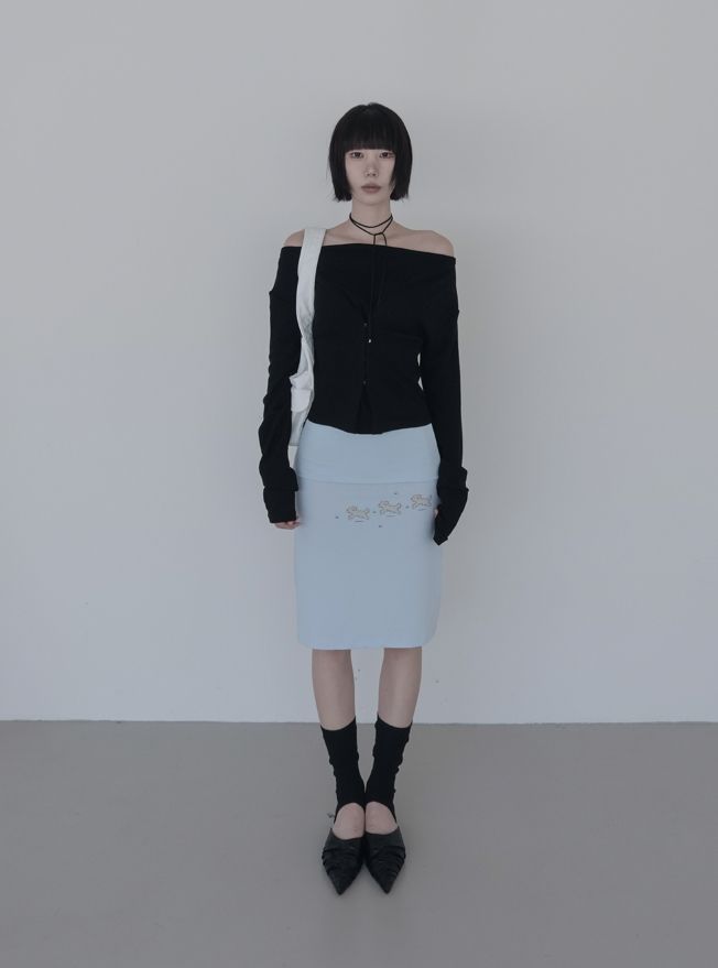 Robe Corset Cowl Off-Tee