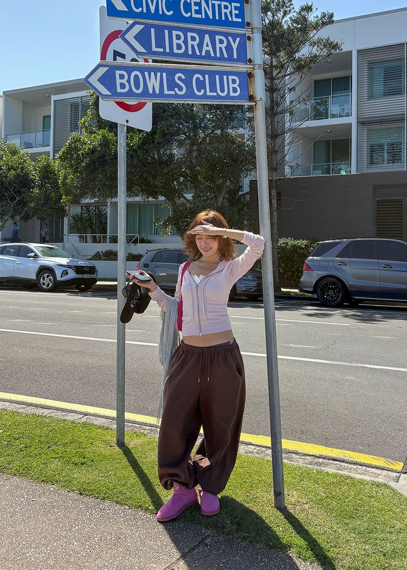 WIDE BALLOON SWEAT PANTS (6color)