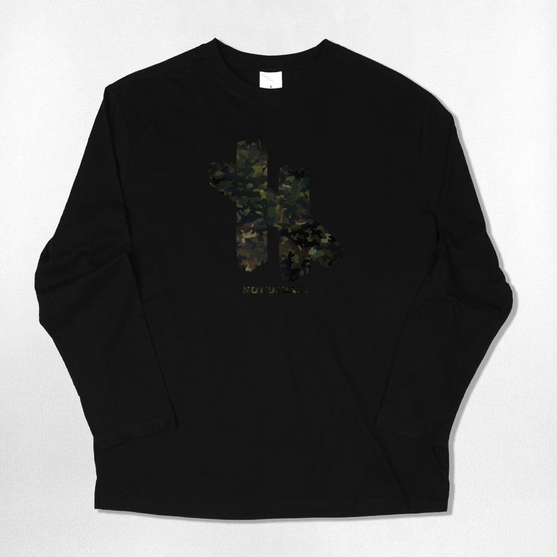 NOTUSUAL（ノットユージュアル）の「Camo Usual Long Sleeve T-Shirts - 2COLOR（Tops）」