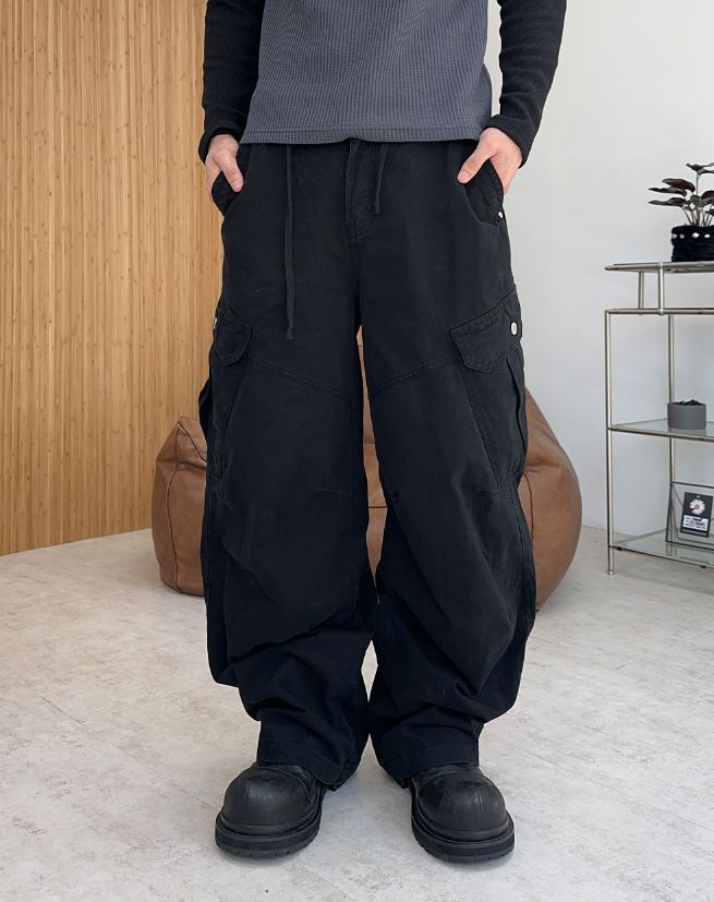 SATIIIZ(サティーズ)の「エッフェルウォッシュドカーゴパンツ(パンツ)」