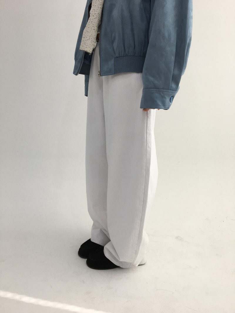 Clim brushed wide pants (3color)