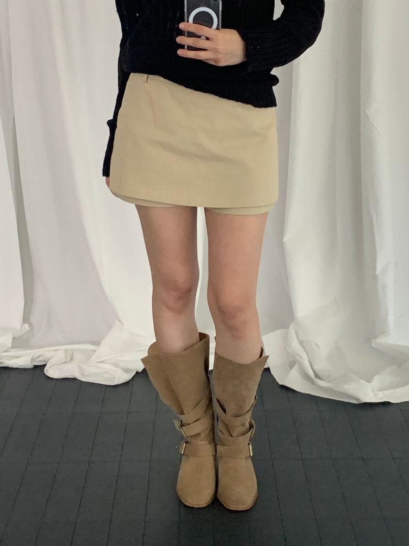 Puche Skirt-Pants
