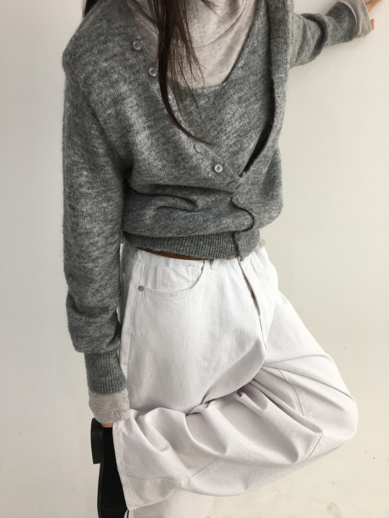 Clim brushed wide pants (3color)