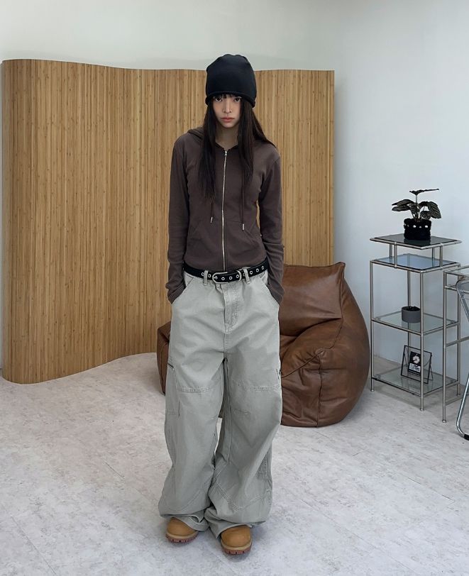 PL Skinny Hood Zip-up