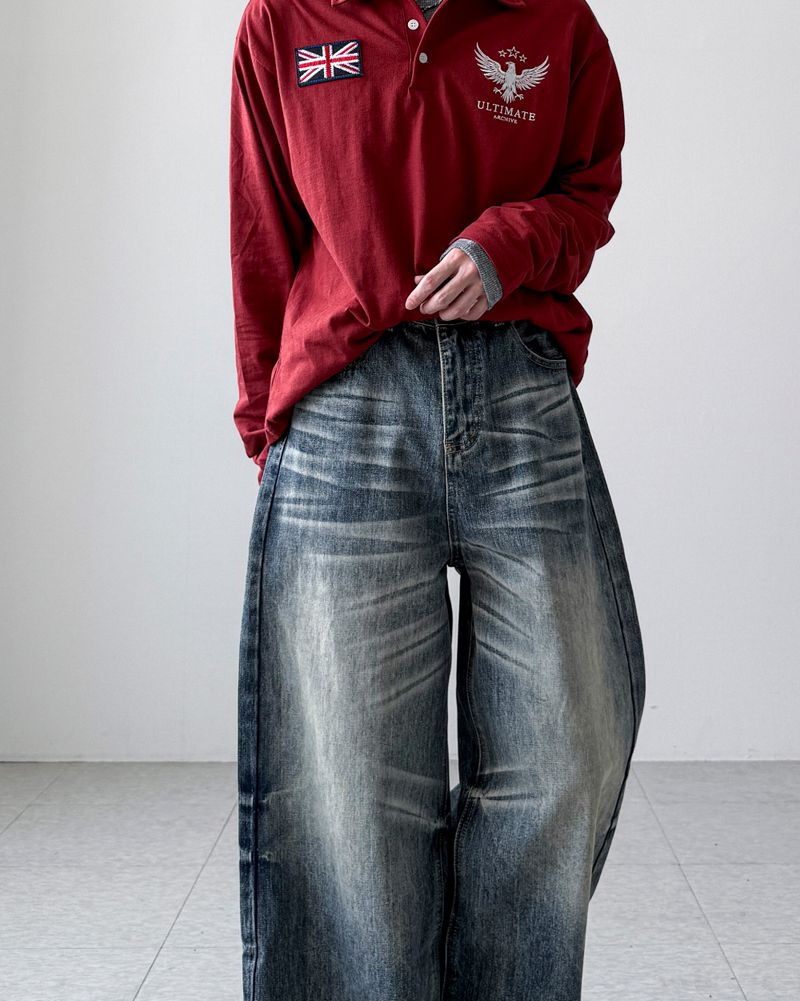 Ernis Washing Wide Denim