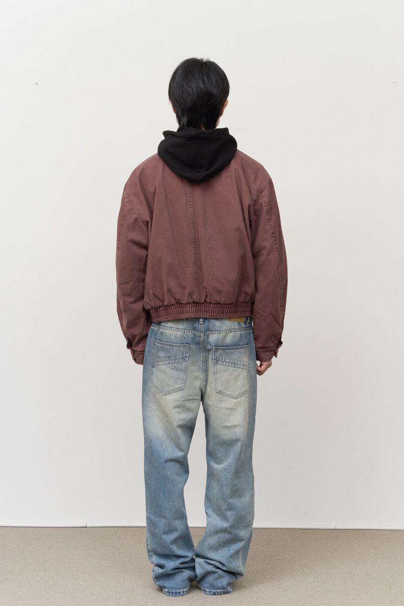 Youth Washed Biker Blouson