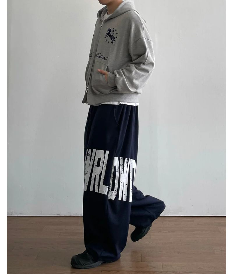 Geo-Printed Sweatpants