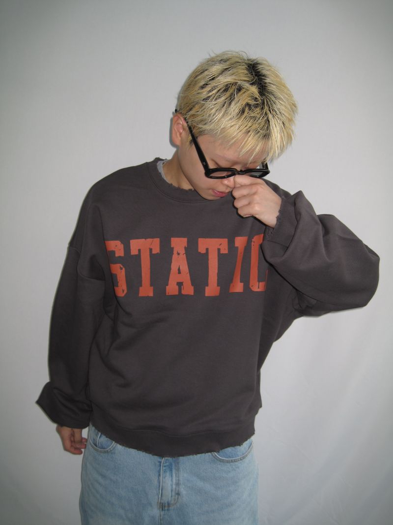 [UNISEX] STO Damage Sweatshirt (2 Colors)