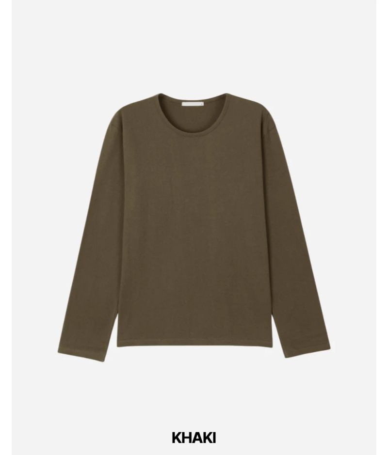 Normal Standard U-Neck Long Sleeve