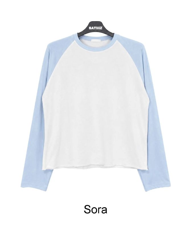 DIT Raglan Crop Long Sleeve Tee