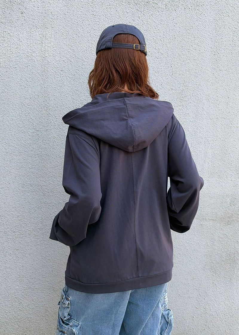 SLEEK HOOD ZIP-UP (3color)