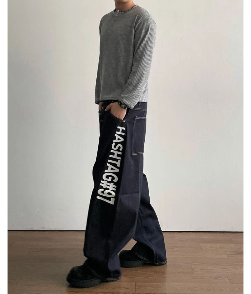 Stitched Henneck Cropped Knit