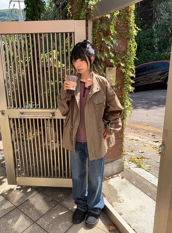 Utaka Semi-Bootcut Denim Pants
