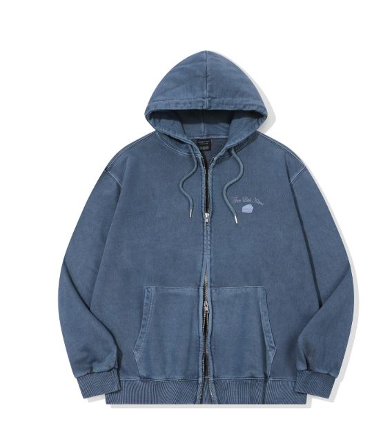 26FW★ [2-WAY] Crying Kitty Pigment Hood Zip-Up
