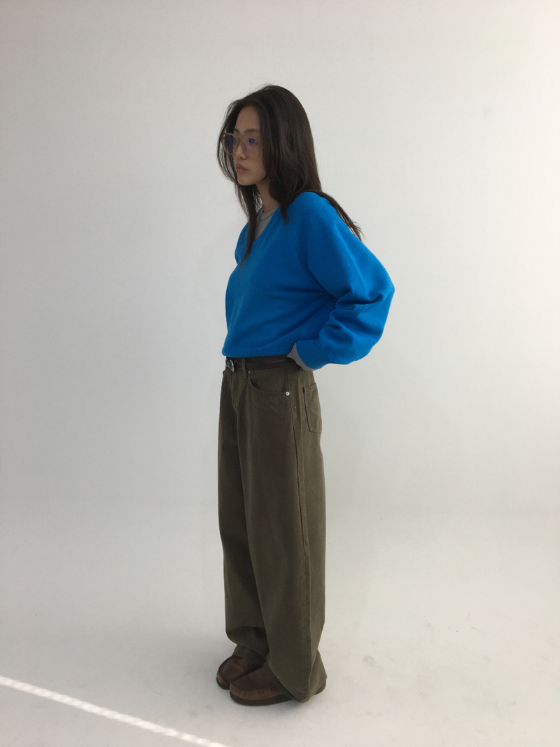 Clim brushed wide pants (3color)
