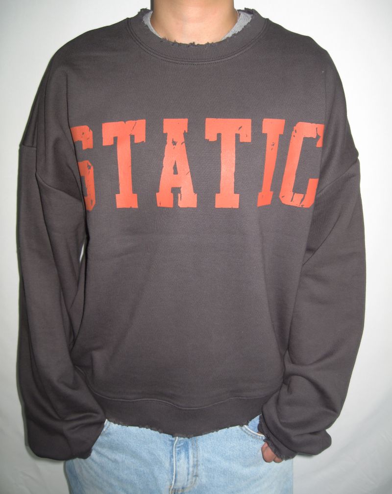 [UNISEX] STO Damage Sweatshirt (2 Colors)