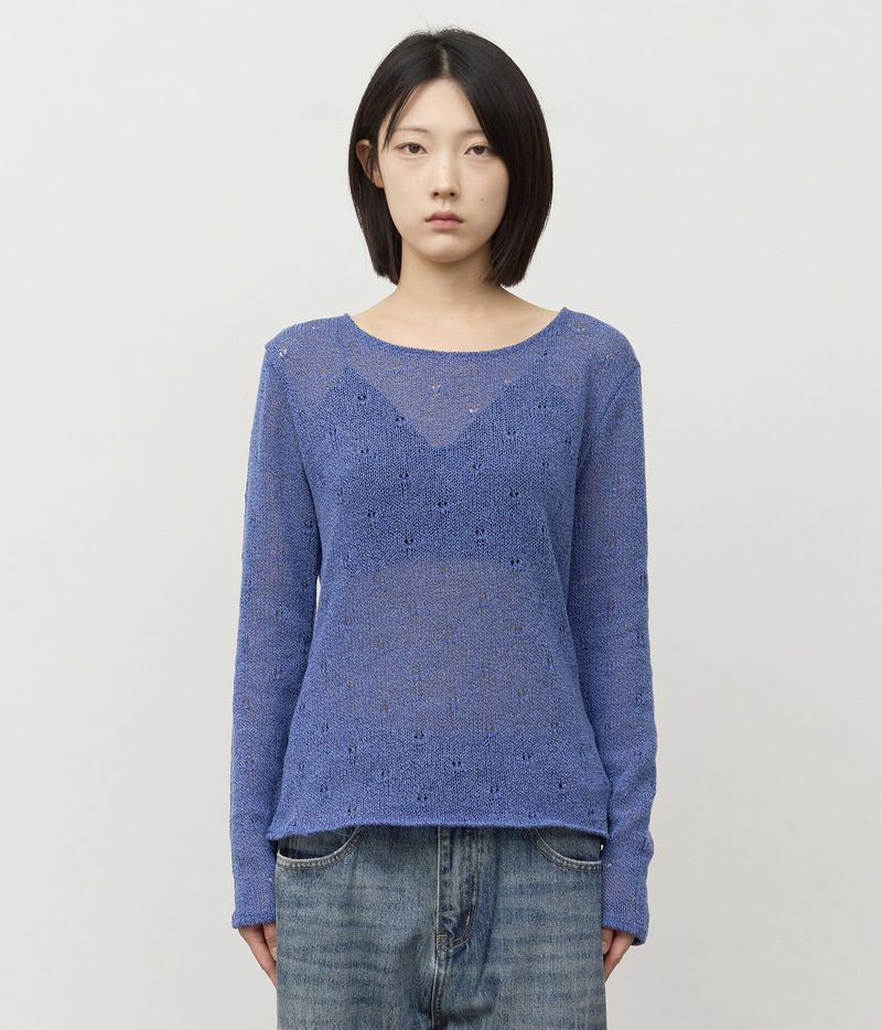 HIFIFNK（ハイファイファンク）の「(W) リーフニット（トップス）」