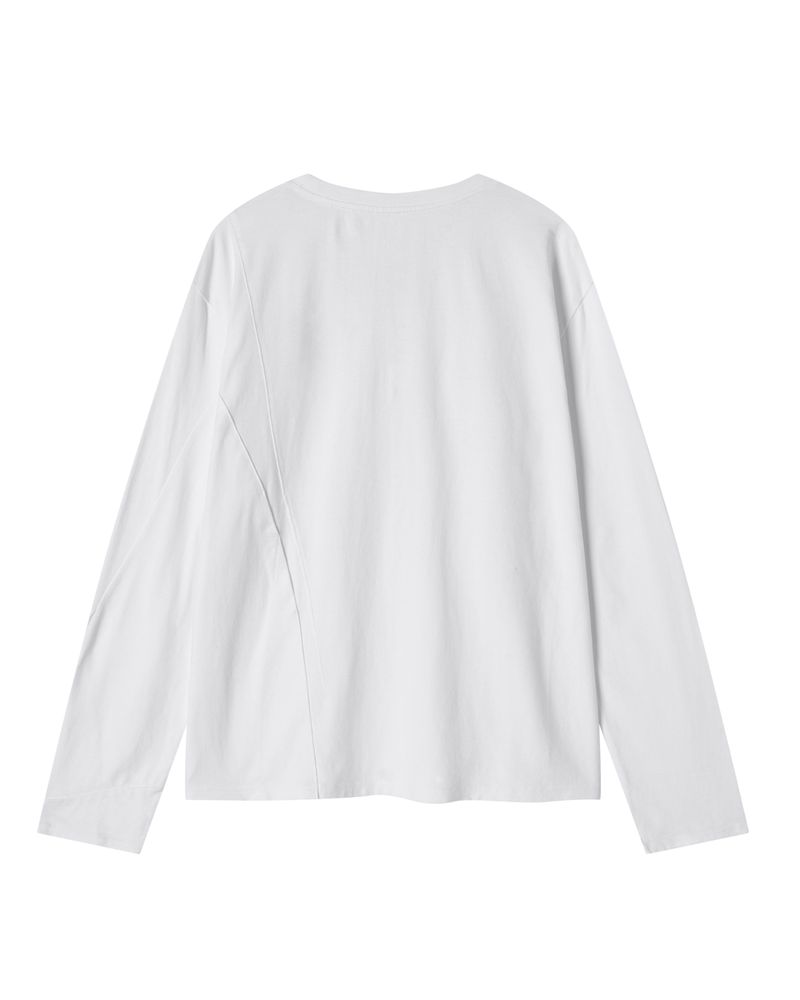 LAYER LONG SLEEVE WHITE