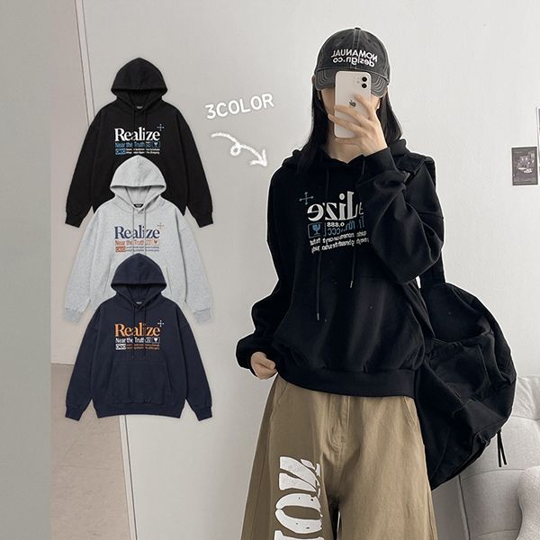 hijjoo（ハイチュー）の「リアルライズフーディー(3 colors)（トップス）」