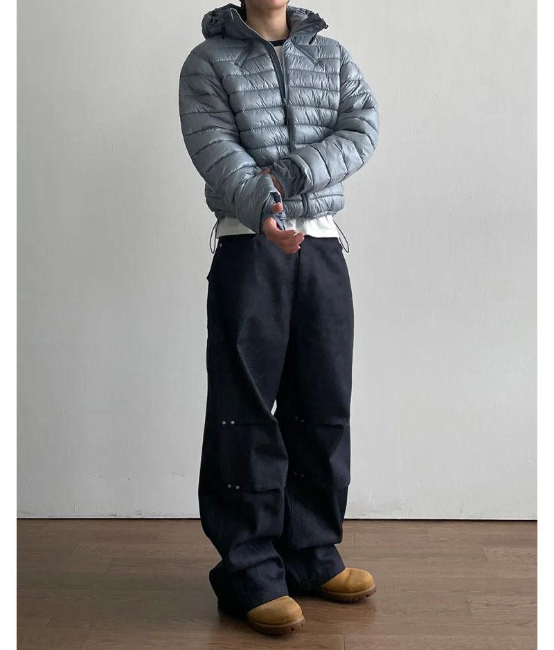 Hive Cropped Hood Lightweight Padding