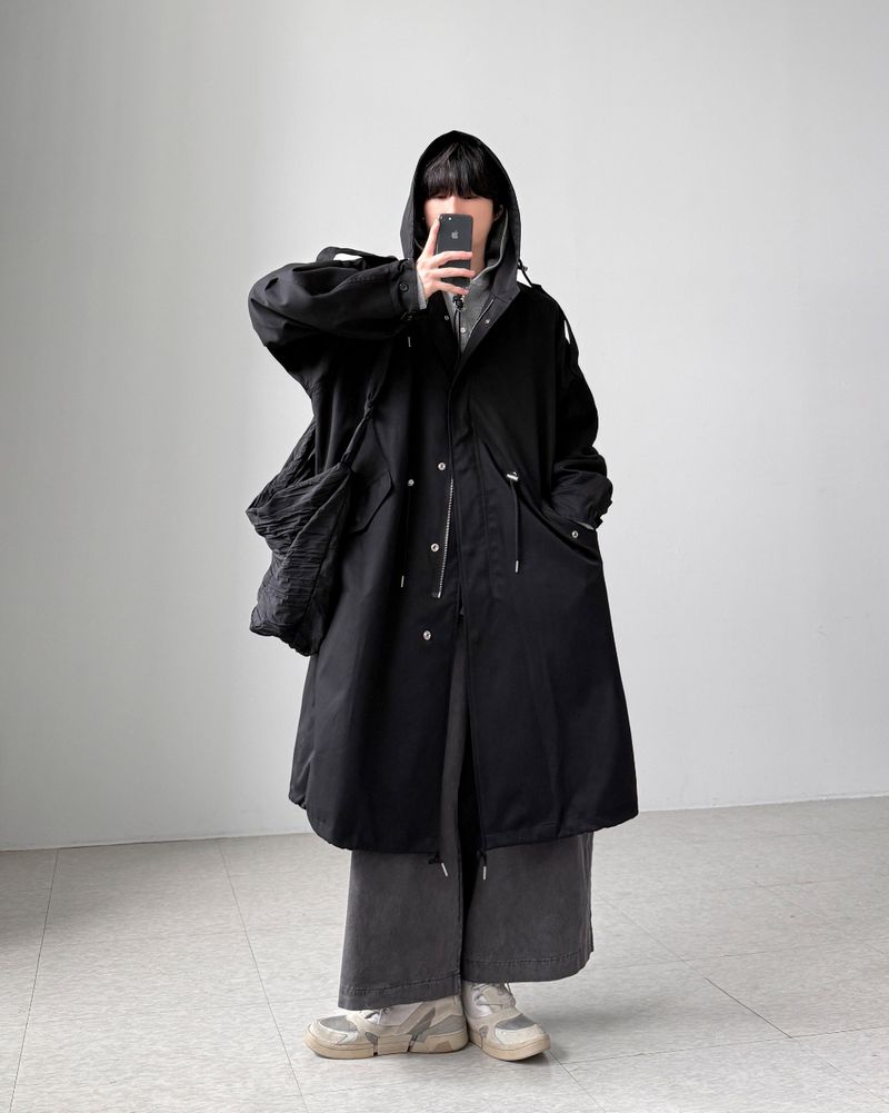 Edion Maxi Hooded Coat