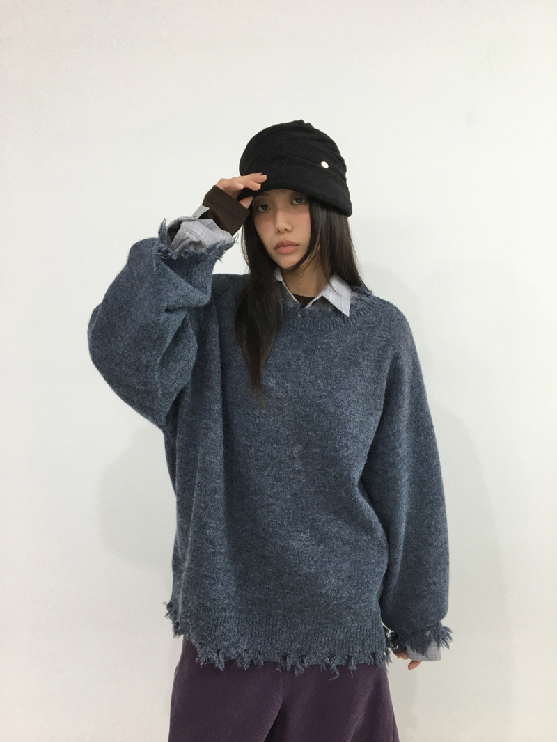 Laru Damage Knit (3color)