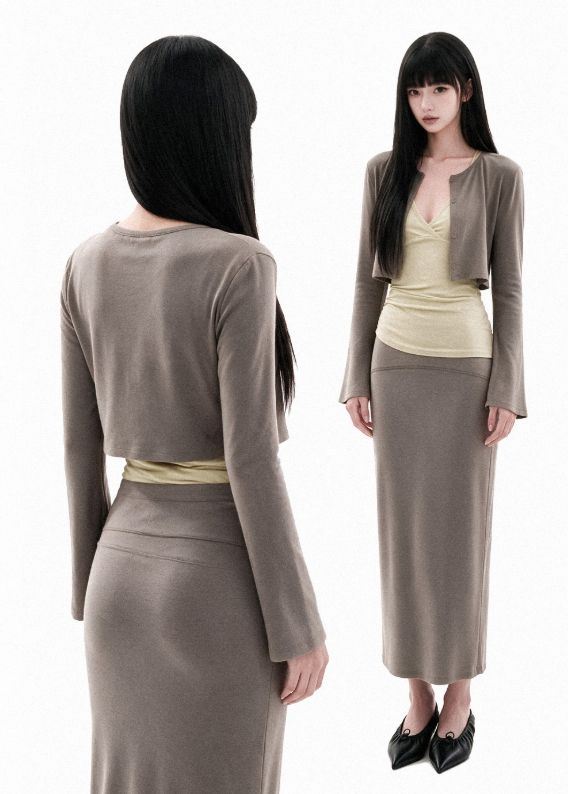 EEUN（イウン）の「Column Layer Set Skirt（Skirts）」