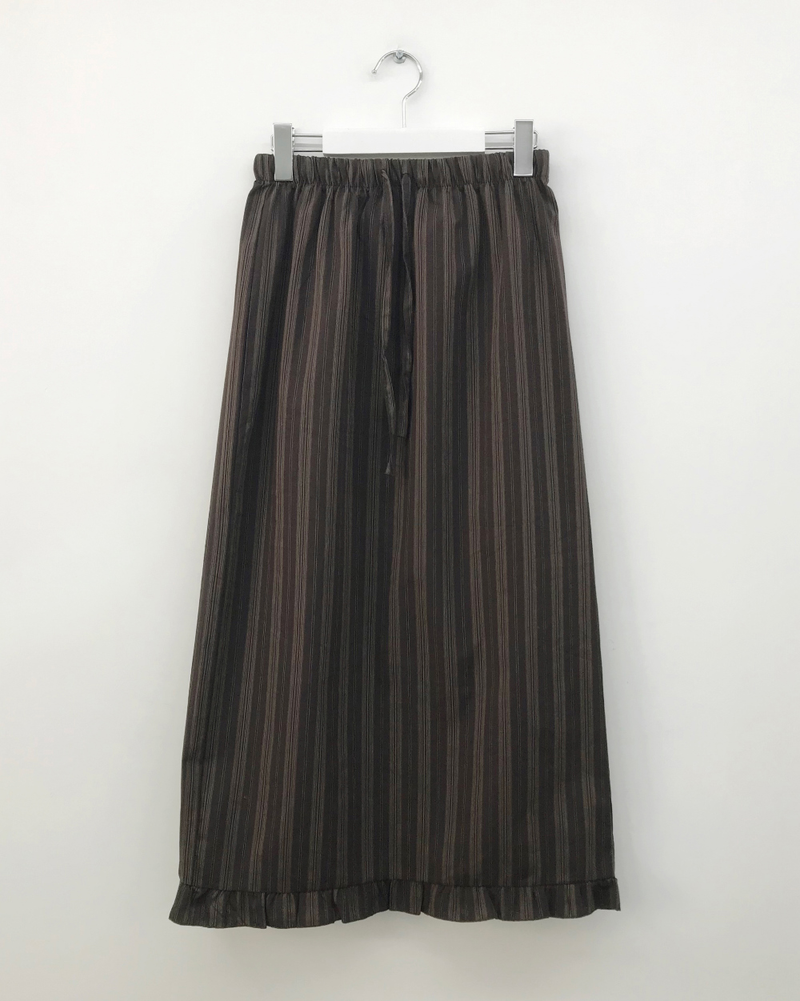 Cher frill long skirt (2color)