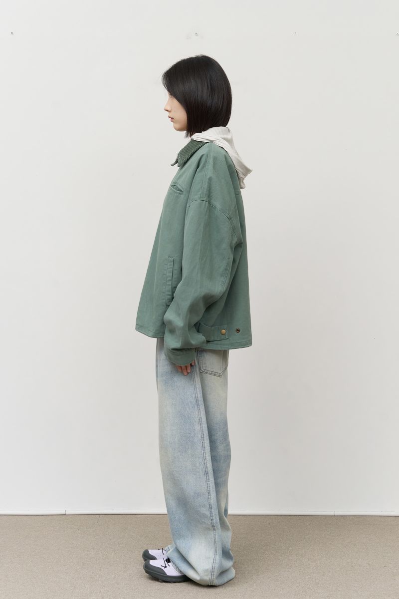 フルーツ ウォッシュド ワーク ジャケット