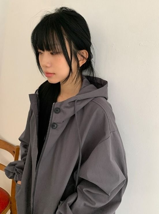 26FW★ [BAONHAUS] Poibin Boxy Hood Field Jacket