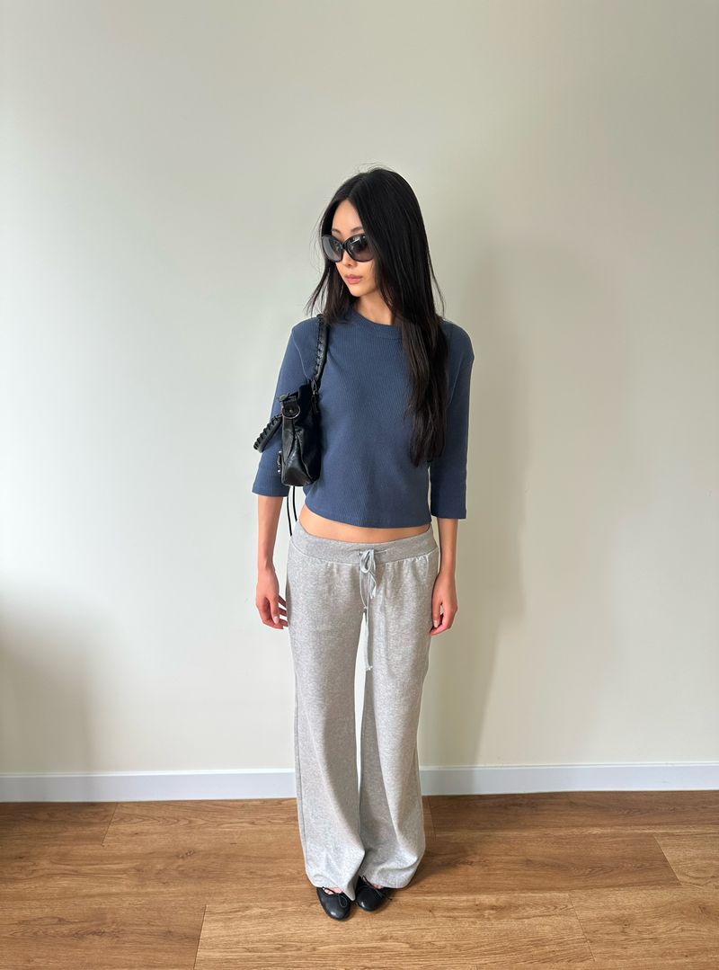 lowrise sweat pants