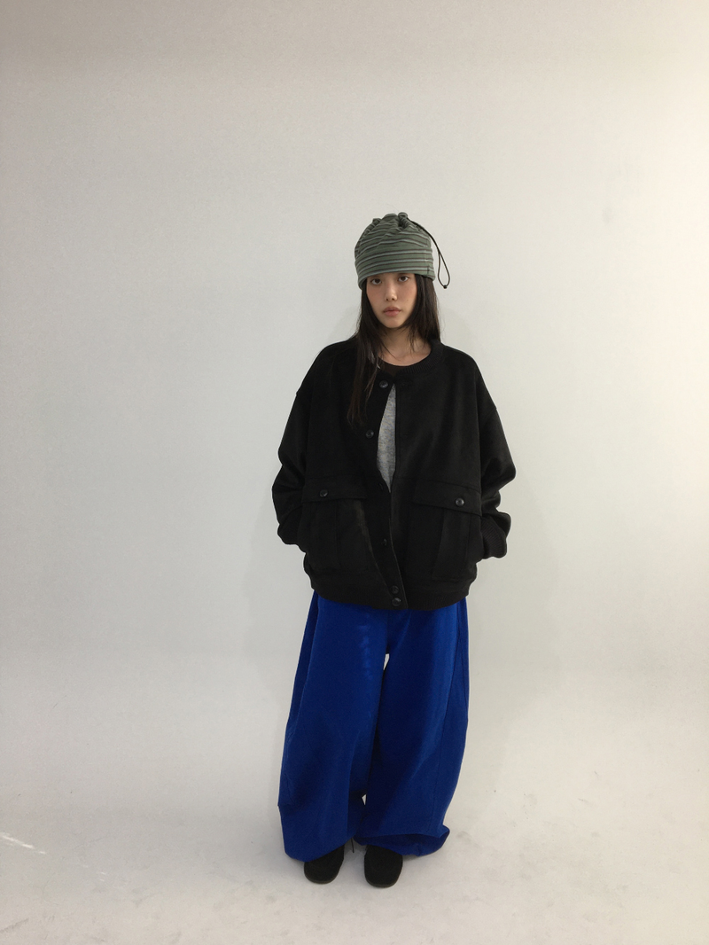 Fmang Mohair Argyle Knit (4color)