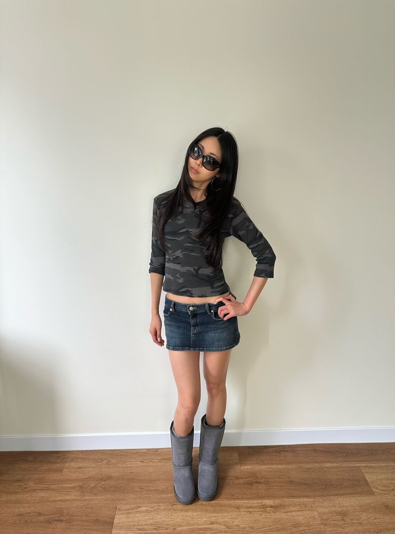 long shearling boots