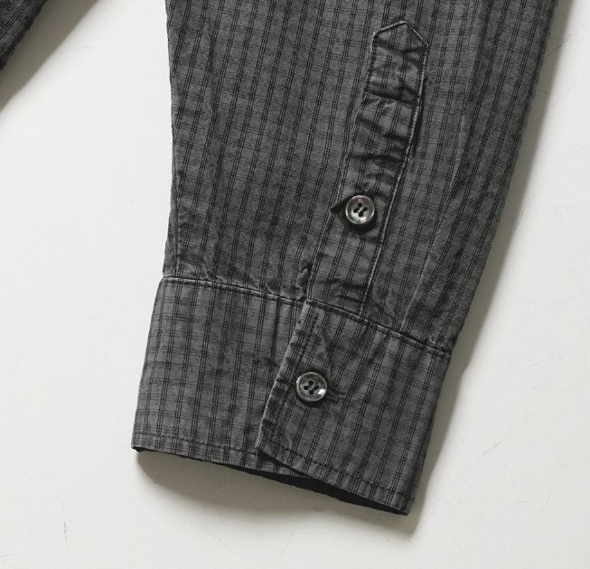26FW★ Over Dyeing Check Shirt