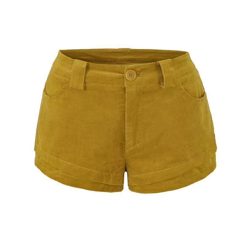 Corduroy Micro Shorts