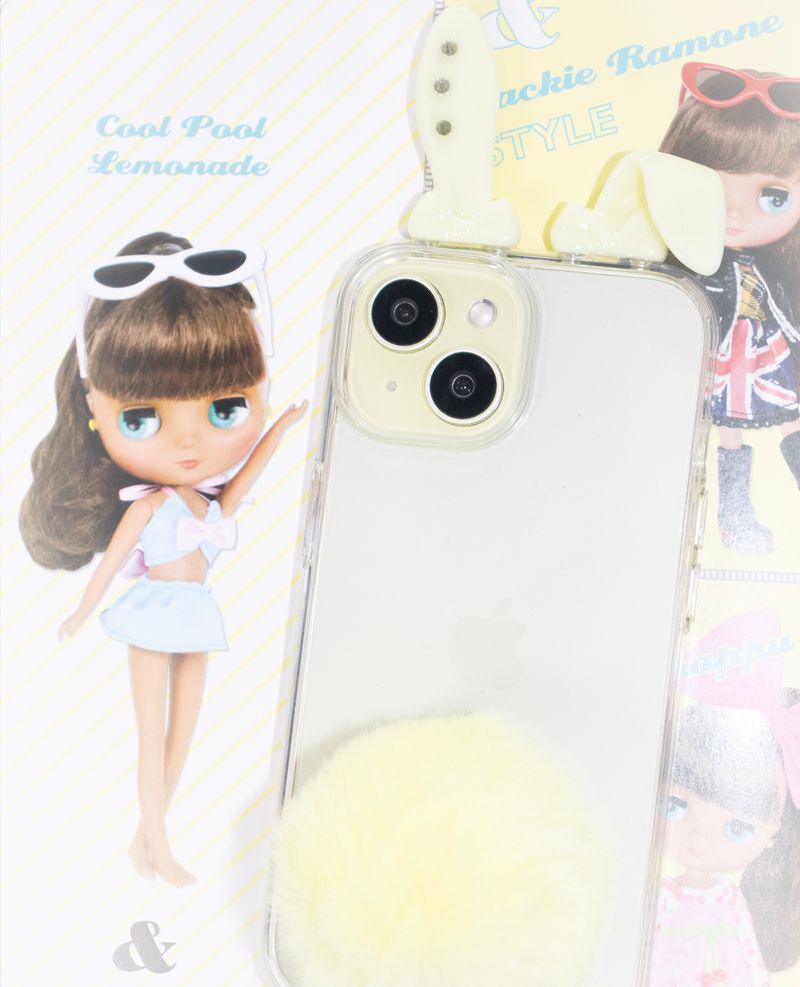 Naughty Bunny Case (Yellow)