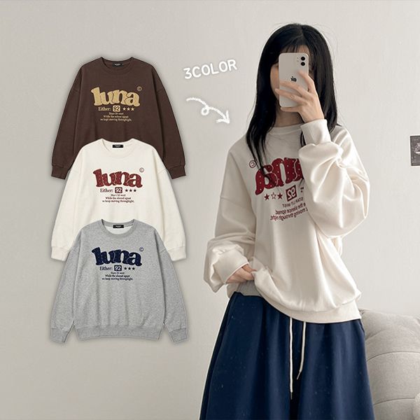 hijjoo（ハイチュー）の「ドット ルナ スウェットシャツ (3 colors)（トップス）」