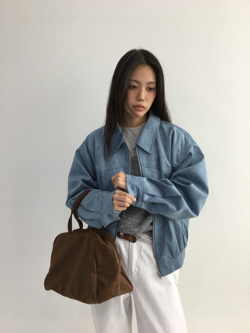 Coty Suede Tote Bag (2color)