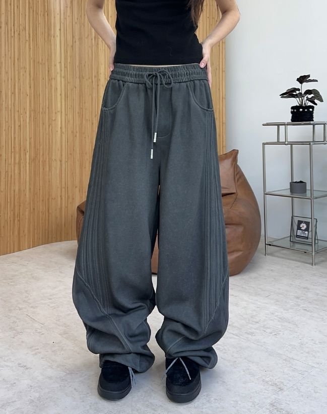 SATIIIZ（サティーズ）の「Ciel Washed Cutout Track Pants（Pants）」