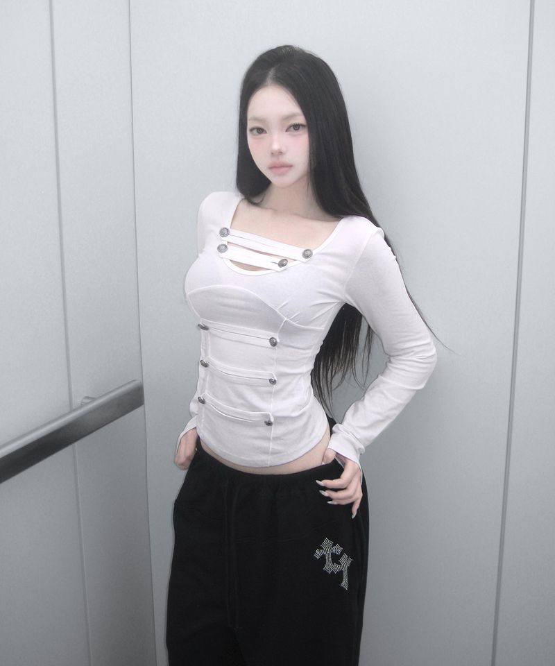 napoleon corset top (5colors)