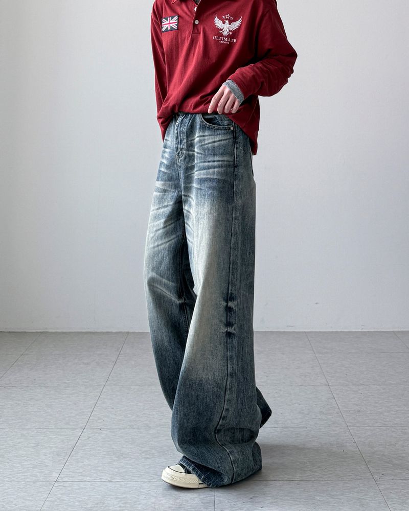 Ernis Washing Wide Denim